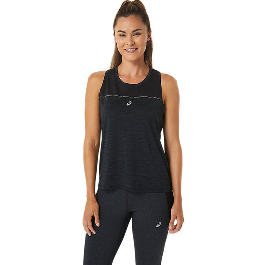 Asics Womens Race Tank Vest - Performance Black