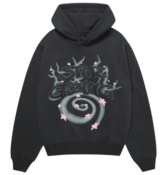 Broken Planet Stargazing Hoodie - Soot Black