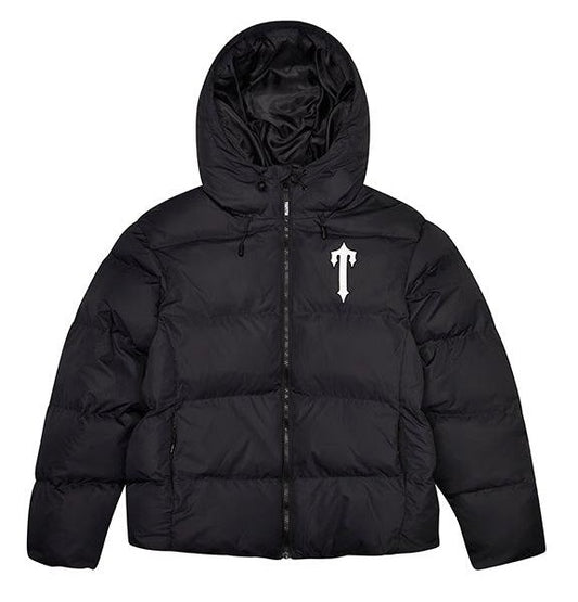 Trapstar Irongate Hooded Puffer - Black