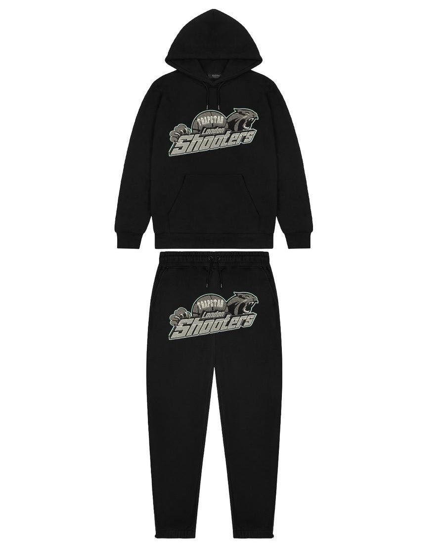 Trapstar Shooters Tracksuit - Black/Teal